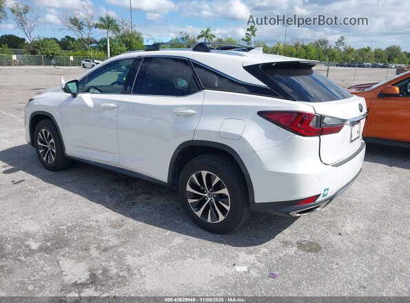 2T2HZMDA8LC216719 2020 LEXUS RX 350 White Հետևի ձախ