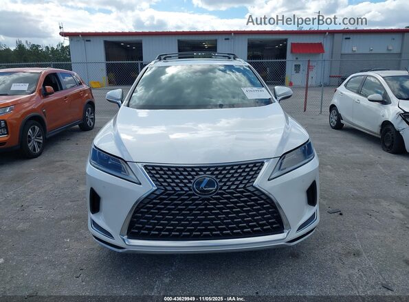 2T2HZMDA8LC216719 2020 LEXUS RX 350 White Սարքավորումների վահանակի տեսք