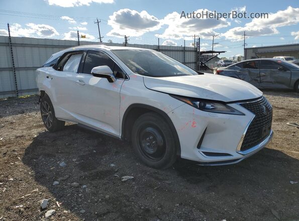 2T2HZMDA8LC223007 2020 LEXUS RX White Przód prawy