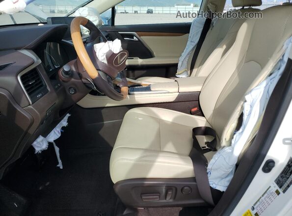 2T2HZMDA8LC248182 2020 LEXUS RX White Սալոնի դիմացի տեսք