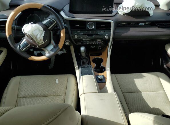 2T2HZMDA8LC248182 2020 LEXUS RX White Առջևի վահանակի տեսք