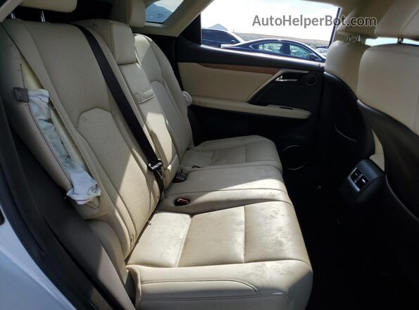 2T2HZMDA8LC248182 2020 LEXUS RX White Սալոնի հետևի տեսք