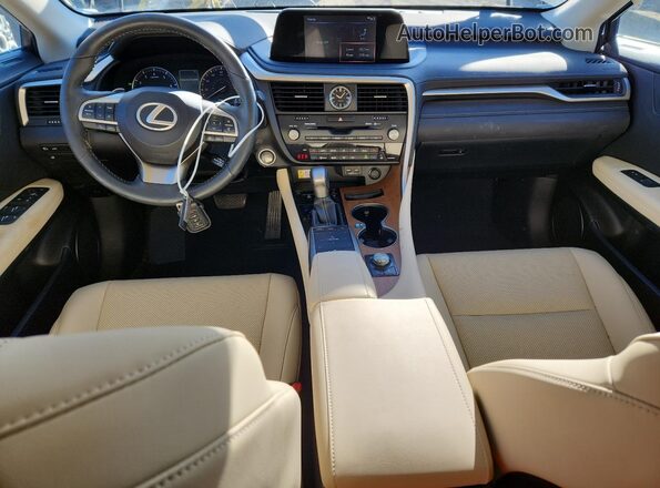 2T2HZMDA8NC343893 2022 LEXUS RX Серый Вид панели приборов