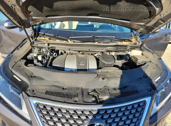 2T2HZMDA8NC343893 2022 LEXUS RX Серый Вид подкапотного пространства