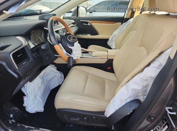 2T2HZMDA9MC264537 2021 LEXUS RX Charcoal Vista interior delantera