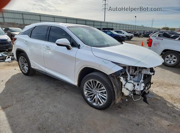 2T2JGMDA0NC092777 2022 LEXUS RX Белый Передняя правая четверть