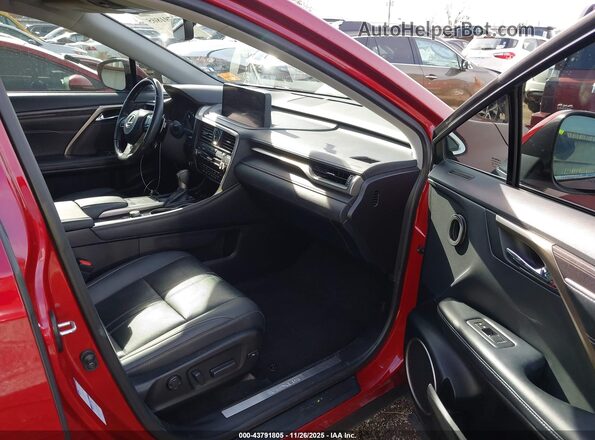 2T2JGMDA9MC065334 2021 LEXUS RX 450H Red Vista interior delantera