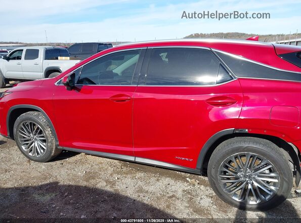 2T2JGMDA9MC065334 2021 LEXUS RX 450H Red 