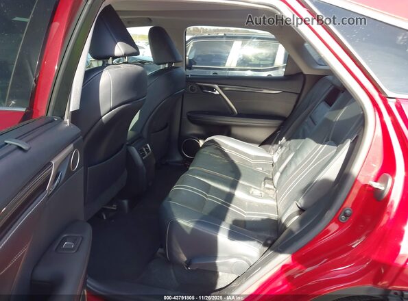 2T2JGMDA9MC065334 2021 LEXUS RX 450H Red Vista de la etiqueta del VIN