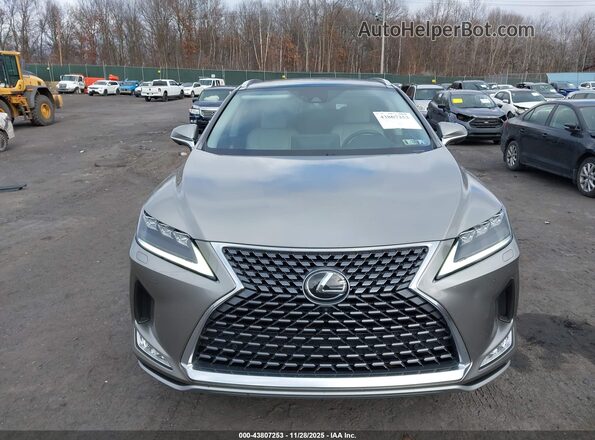 2T2JZMDA0LC257699 2020 LEXUS RX 350 Желто-коричневый Вид щитка приборов