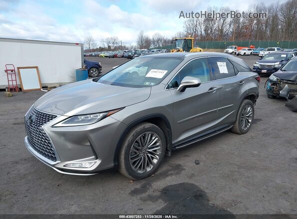 2T2JZMDA0LC257699 2020 LEXUS RX 350 Желто-коричневый Передняя левая четверть