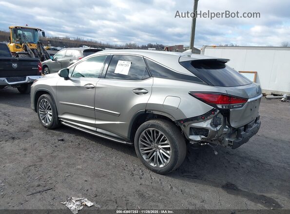 2T2JZMDA0LC257699 2020 LEXUS RX 350 Желто-коричневый Задняя левая четверть
