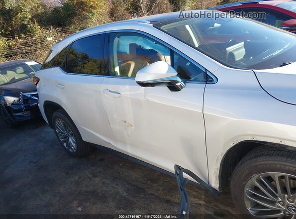 2T2JZMDA5MC288139 2021 LEXUS RX 350 White Սալոնի հետևի տեսք