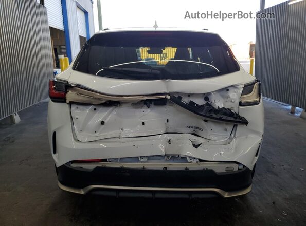 2T2KGCEZ5NC015079 2022 LEXUS NX White Widok z tyłu