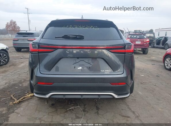 2T2KGCEZXNC006085 2022 LEXUS NX 350 Gray 