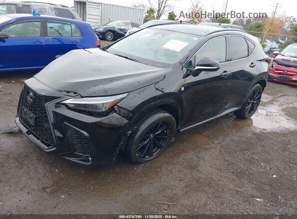 2T2KGCEZXPC025030 2023 LEXUS NX 350 Черный Передняя левая четверть