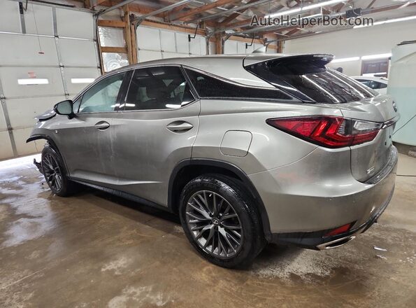 2T2SZMDA8LC256742 2020 LEXUS RX Silver Trasero izquierdo
