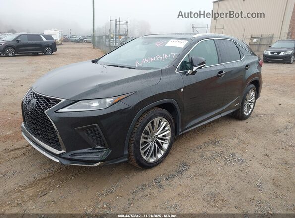 2T2YGMDA5LC048205 2020 LEXUS RX 450H Черный Передняя левая четверть