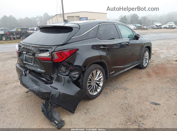 2T2YGMDA5LC048205 2020 LEXUS RX 450H Черный Задняя правая четверть