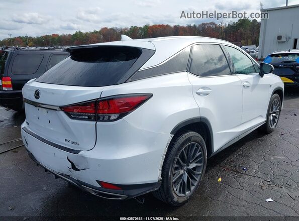 2T2YZMDA2MC261933 2021 LEXUS RX 350 White Задня права чверть