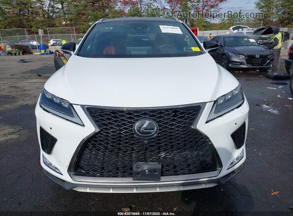 2T2YZMDA2MC261933 2021 LEXUS RX 350 White Вид щитка приладів