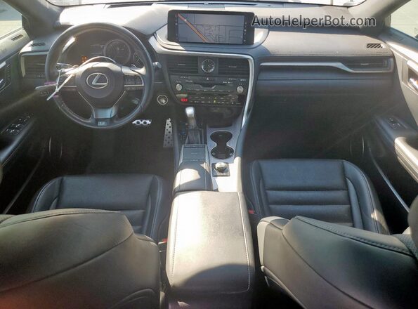 2T2YZMDA6MC283062 2021 LEXUS RX Black Առջևի վահանակի տեսք