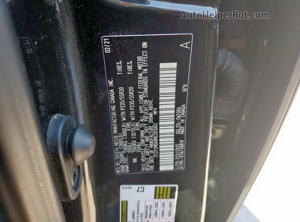 2T2YZMDA6MC283062 2021 LEXUS RX Black Սալոնի 360 աստիճան տեսք