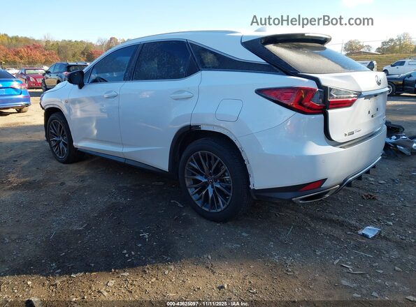 2T2YZMDA6NC368534 2022 LEXUS RX 350 White Задня ліва чверть
