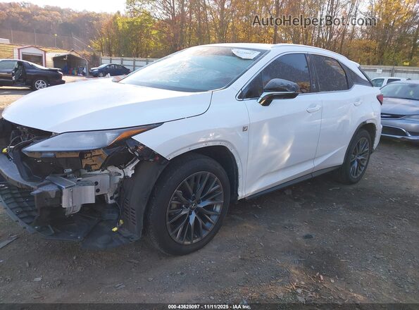 2T2YZMDA6NC368534 2022 LEXUS RX 350 White Передня ліва чверть