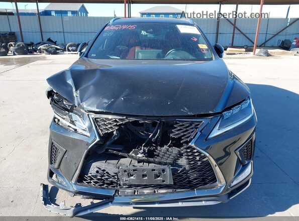 2T2YZMDA7MC275729 2021 LEXUS RX 350 Black Rear interior view