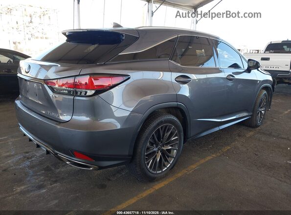 2T2YZMDA9LC213084 2020 LEXUS RX 350 Gray Задня права чверть