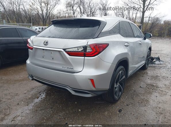 2T2ZFMCA7GC001336 2016 LEXUS RX 450H Silver Trasero derecho