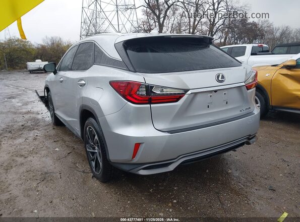 2T2ZFMCA7GC001336 2016 LEXUS RX 450H Silver Trasero izquierdo