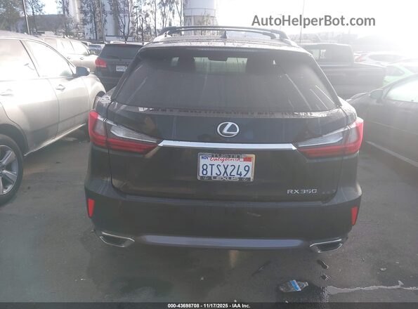 2T2ZZMCA0HC083676 2017 LEXUS RX 350 Черный 