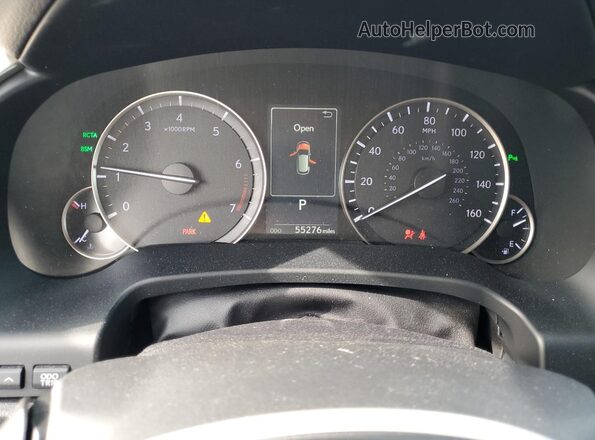 2T2ZZMCA2KC148437 2019 LEXUS RX Black Widok zestawu wskaźników