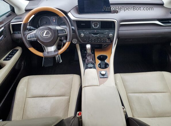 2T2ZZMCA5GC010897 2016 LEXUS RX White Vista del salpicadero