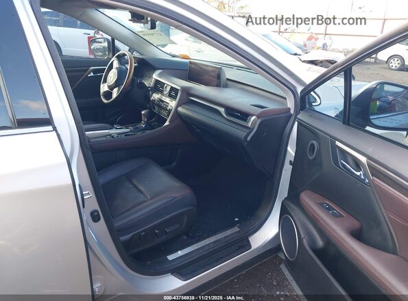 2T2ZZMCA8GC016001 2016 LEXUS RX 350 Silver Widok wnętrza z przodu