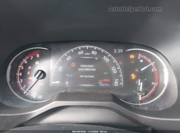 2T3C1RFV7PW261830 2023 TOYOTA LE Red უკანა სავარძლების ხედი