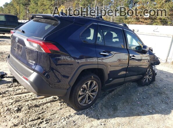 2T3D6RFV3RW080409 2024 TOYOTA LIMITED Синий Задняя правая четверть