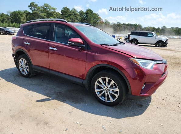 2T3DFREVXJW839417 2018 TOYOTA LIMITED Red 