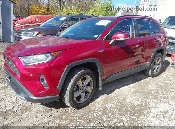 2T3DWRFV3KW022435 2019 TOYOTA LIMITED Red Передня ліва чверть