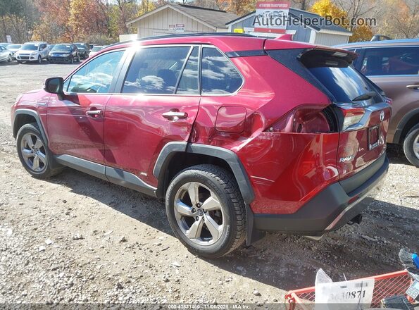 2T3DWRFV3KW022435 2019 TOYOTA LIMITED Red Задня ліва чверть