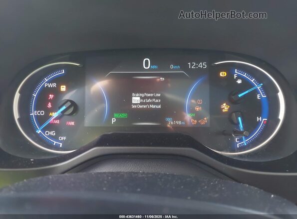 2T3DWRFV3KW022435 2019 TOYOTA LIMITED Red Вид задніх сидінь