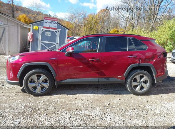 2T3DWRFV3KW022435 2019 TOYOTA LIMITED Red 