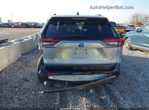 2T3E6RFV0MW021525 2021 TOYOTA RAV4 HYBRID Light Blue Widok z przodu