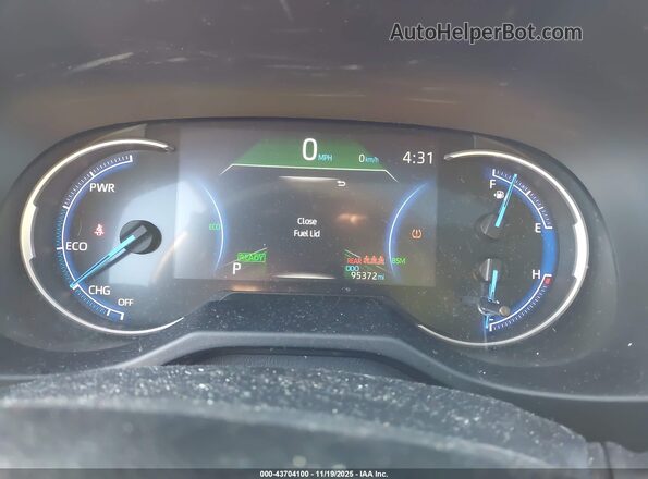 2T3E6RFV0MW021525 2021 TOYOTA RAV4 HYBRID Light Blue Widok tylnych siedzeń