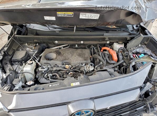 2T3E6RFV0NW035250 2022 TOYOTA RAV4 Gray Vista del compartimento del motor