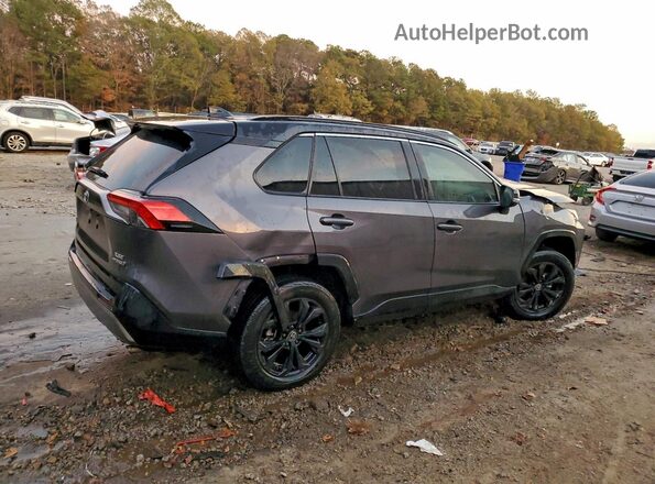 2T3E6RFV0NW035250 2022 TOYOTA RAV4 Gray Trasero derecho