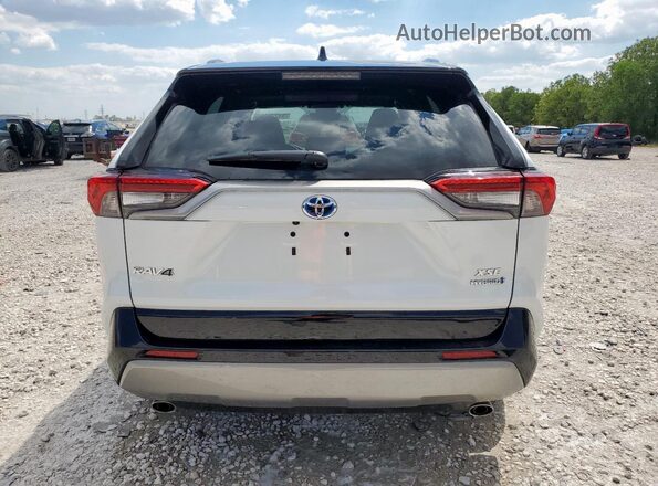 2T3E6RFV4RW051733 2024 TOYOTA RAV4 White Widok z tyłu