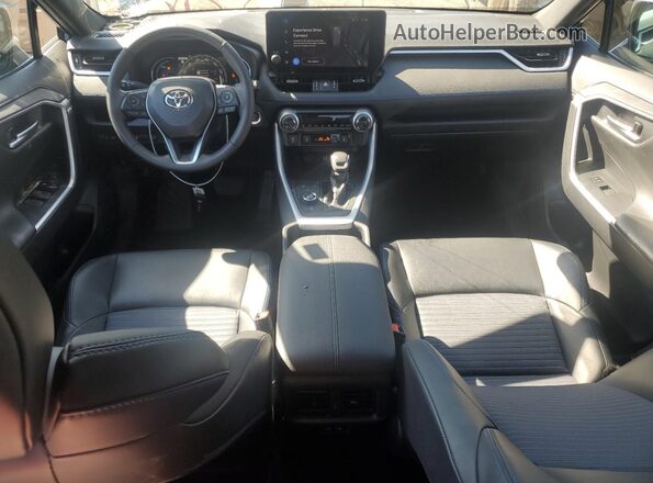 2T3E6RFV6RW048381 2024 TOYOTA RAV4 Blue Вид панелі приладів